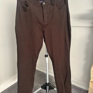 NYDJ Women's Boot Cut Pants in Dark Brown